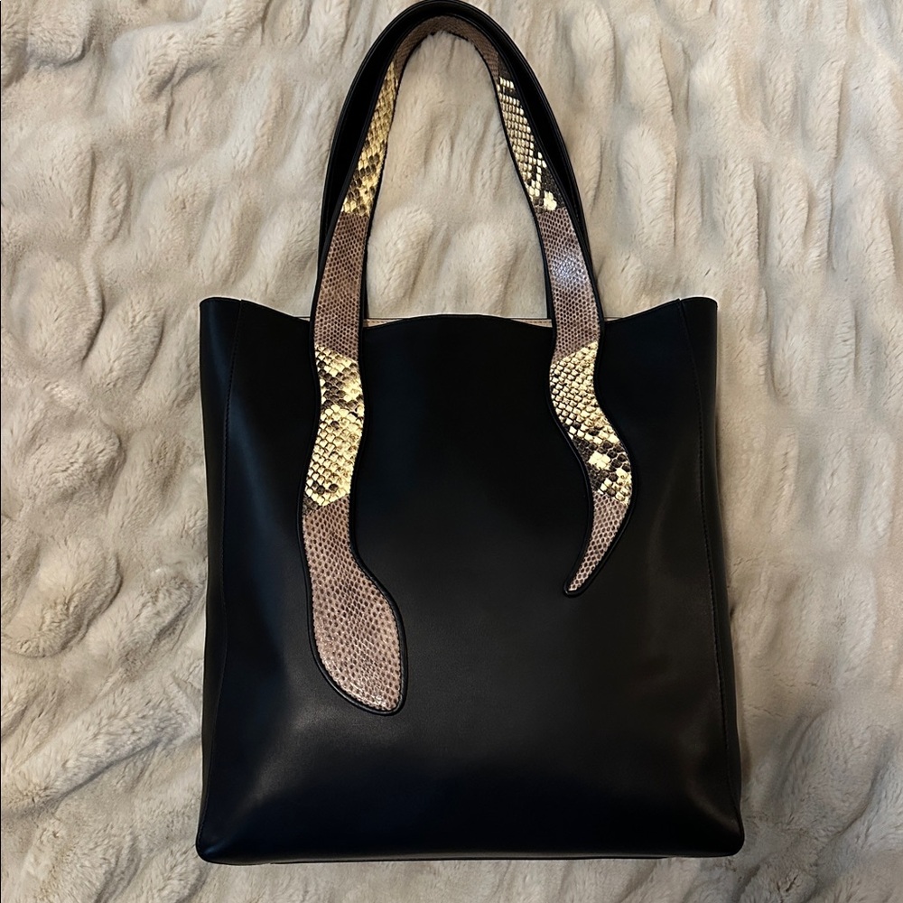 NWT | Tory Burch Large Snake Tote Bag - Picture 8 of 16